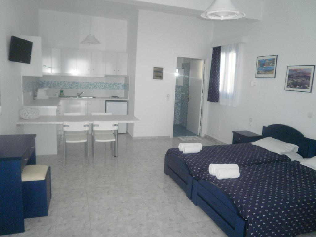 Blue And White Studios & Apartments Lefkos  Room photo